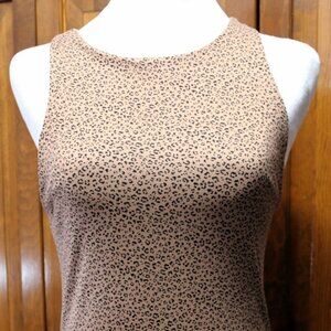 Leopard print bodysuit
